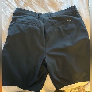 Men’s Black Izod Golf Shorts